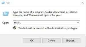 MSTSC là gì? Cách Bật Remote Desktop bằng MSTSC