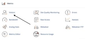 Hướng dẫn Xem Lượt Truy Cập trên cPanel Hosting với Visitors