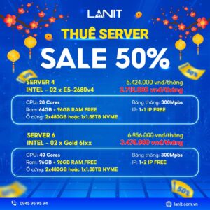 Giảm giá Server