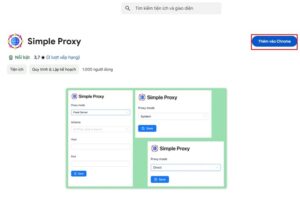 Simple Proxy là gì? Cách Fake IP bằng Simple Proxy