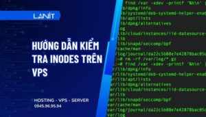 Hướng dẫn kiểm tra inodes trên VPS