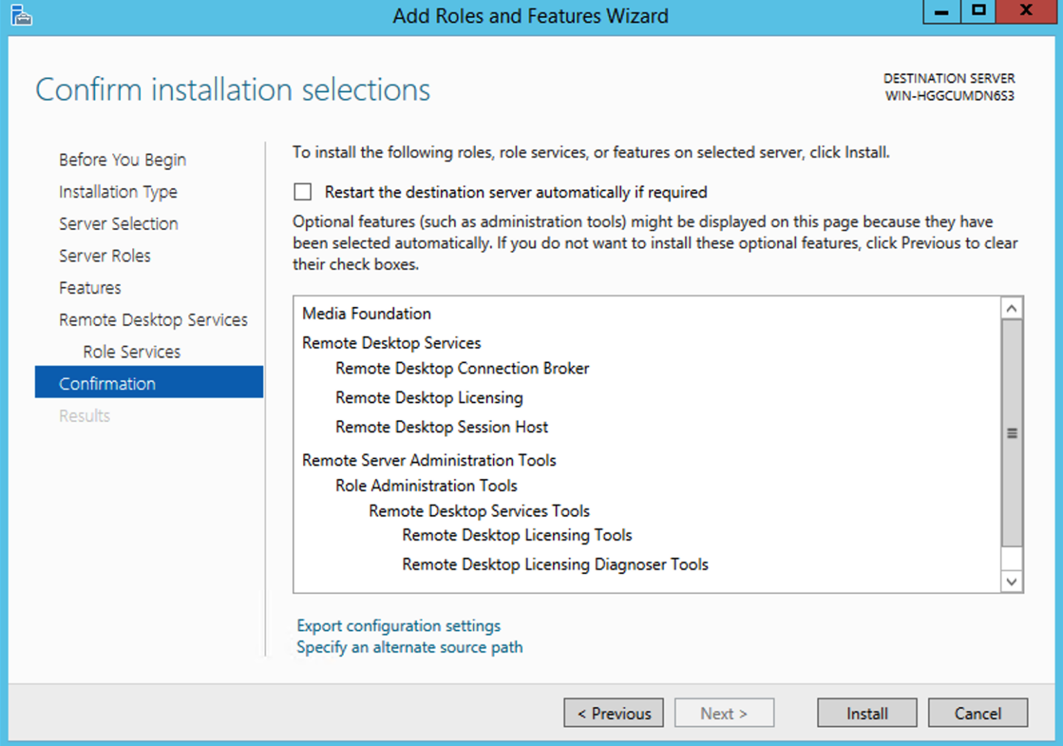 Cài đặt RDS – Remote Desktop Services trên Windows Server