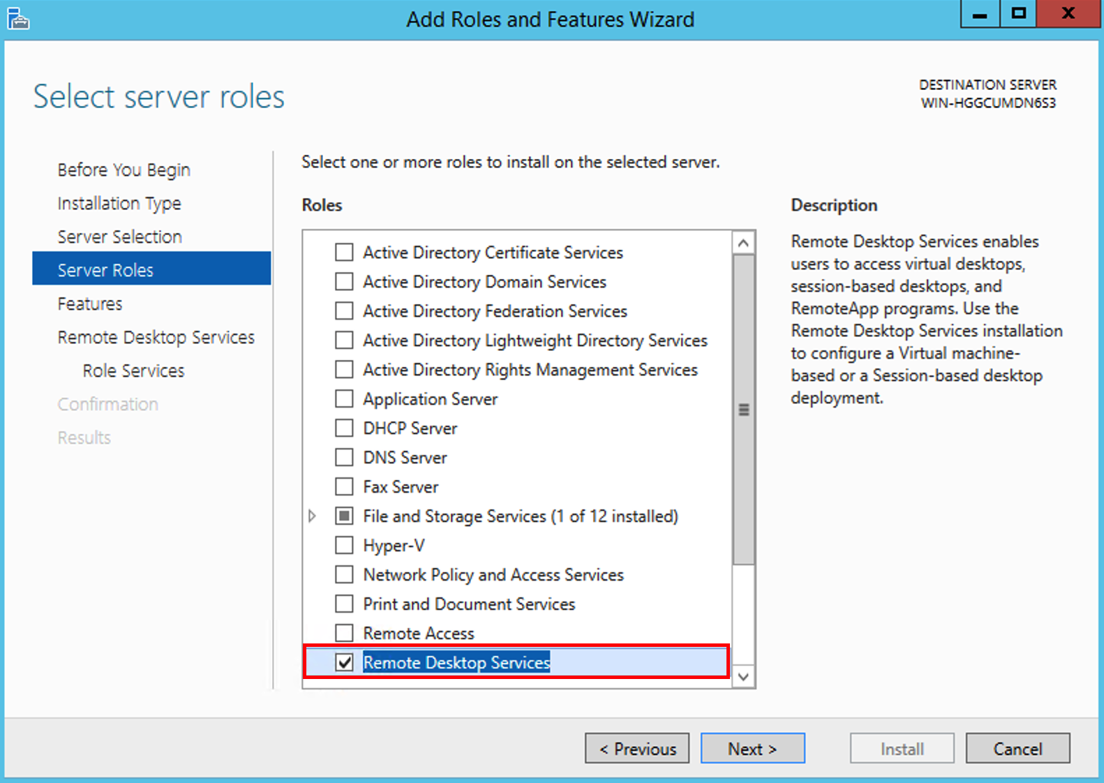 Cài đặt RDS – Remote Desktop Services trên Windows Server