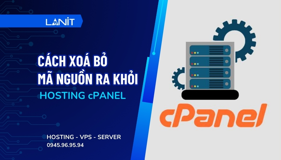 xóa bỏ mã nguồn ra khỏi hosting cPanel