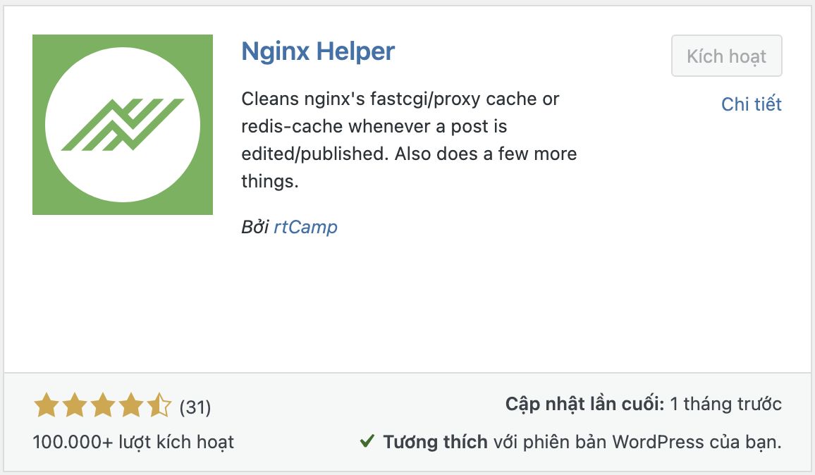 Plugin Nginx Helper