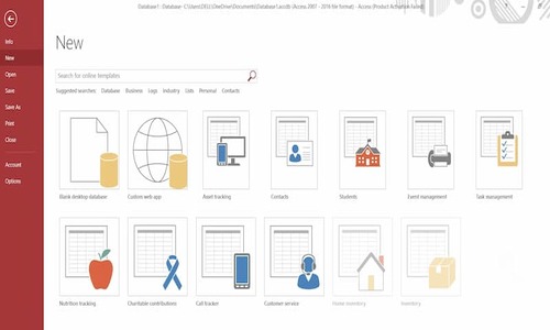 Các tính năng chính của Microsoft Access