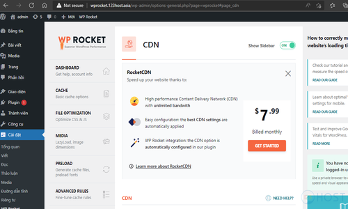 CDN WP Rocket phân phối nội dung qua nhiều máy chủ
