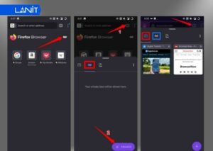 Mở ẩn danh trên Firefox