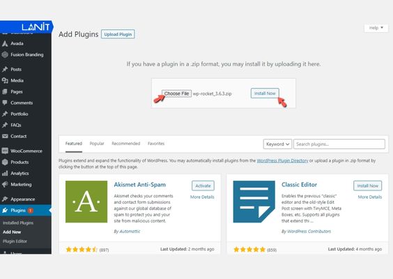 Người dùng có thể cài đặt plugin trực tiếp trên WordPress