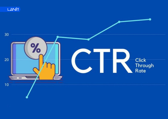 CTR đo tỷ lệ nhấp chuột so với số lần hiển thị