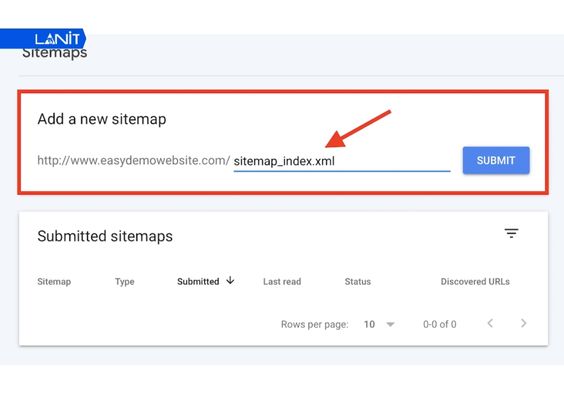 Sử dụng GSC để khai báo Sitemap với Google