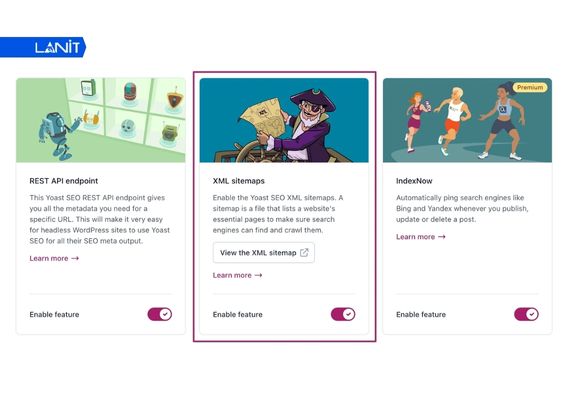 Sử dụng Yoast SEO để tạo sitemap chỉ với 4 bước đơn giản
