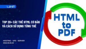 Hướng dẫn chuyển HTML sang PDF online miễn phí, dễ dàng