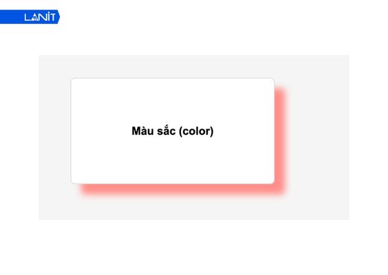 Điều chỉnh màu sắc cho box shadow CSS