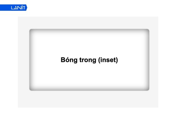 Điều chỉnh độ bóng trong của box