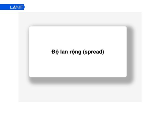Spread-radius trong box-shadow