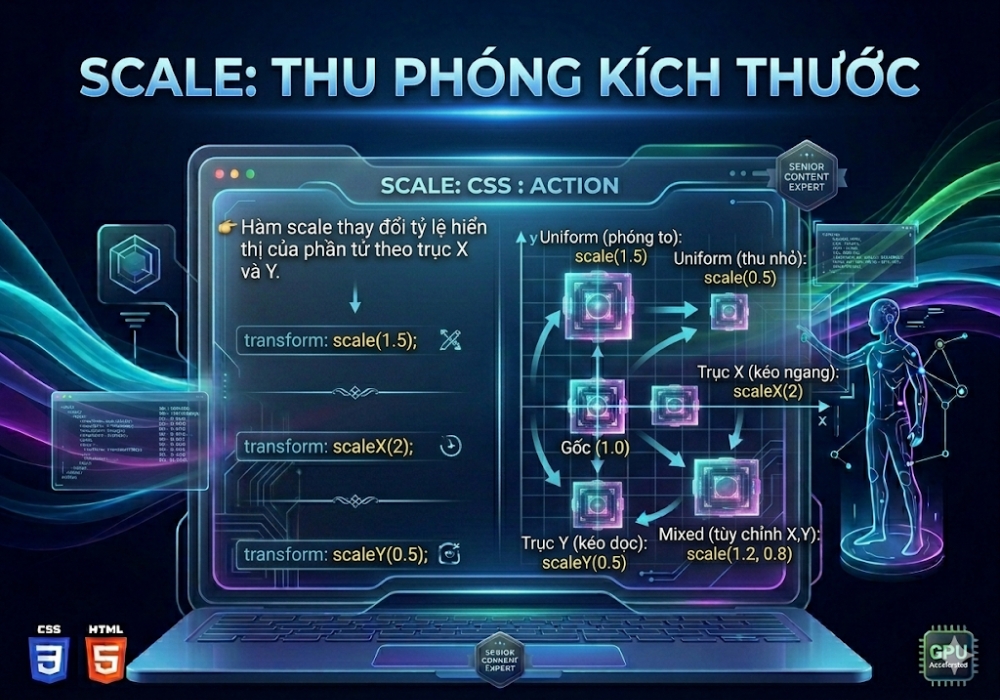 Scale: Thu ph&oacute;ng k&iacute;ch thước