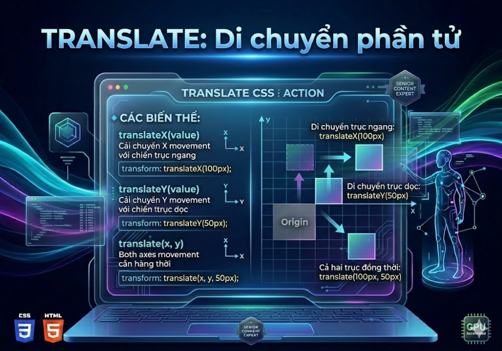 Translate: Di chuyển phần tử