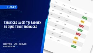 Table CSS là gì? Tại sao nên sử dụng Table trong CSS