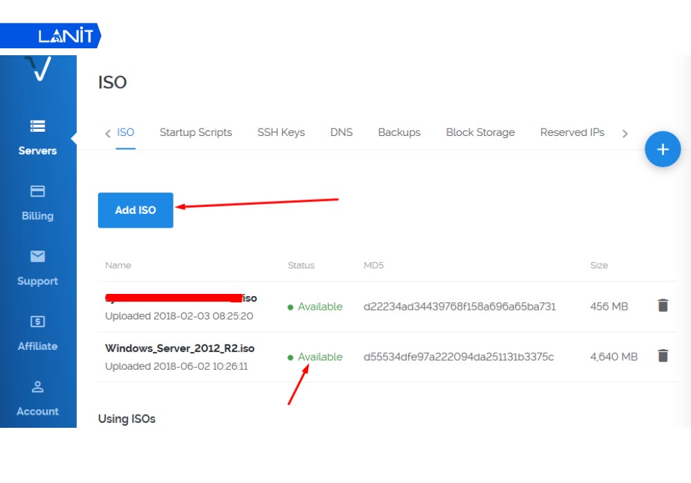 Cách cài đặt Windows trên Vultr bằng file ISO