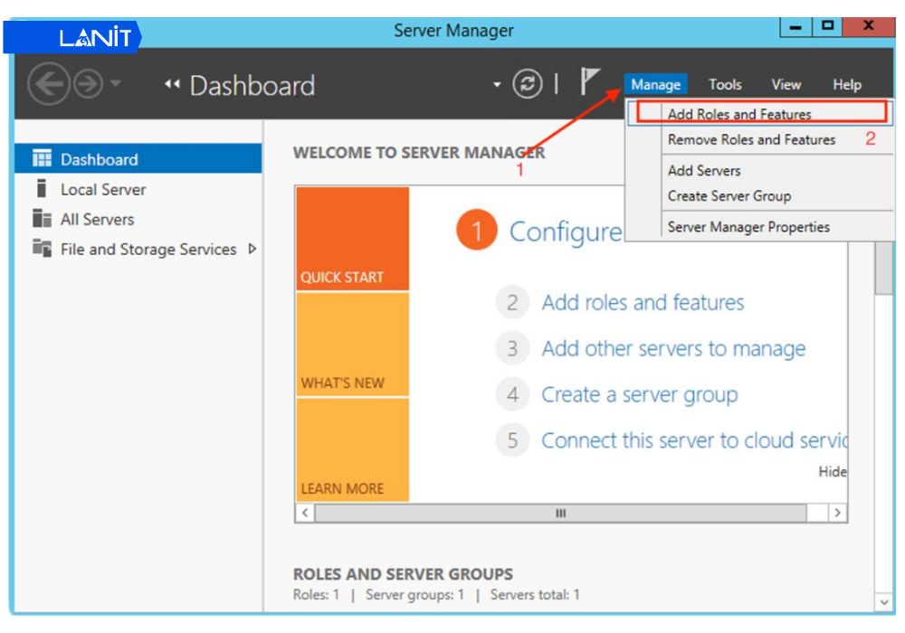 Cai Dat Web Server Iis