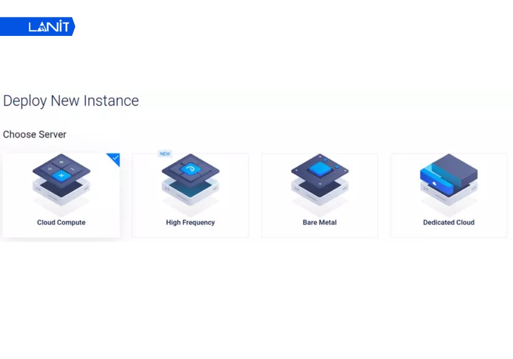 Chọn Server Type (Loại máy chủ)