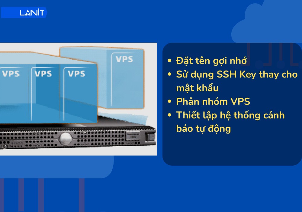 Quy tr&igrave;nh khoa học để quản l&yacute; nhiều VPS