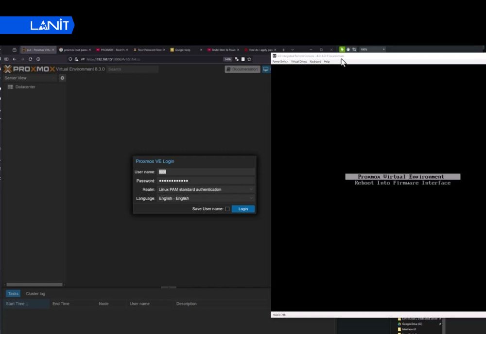 Thiết lập mật khẩu quản trị (Root/Admin)