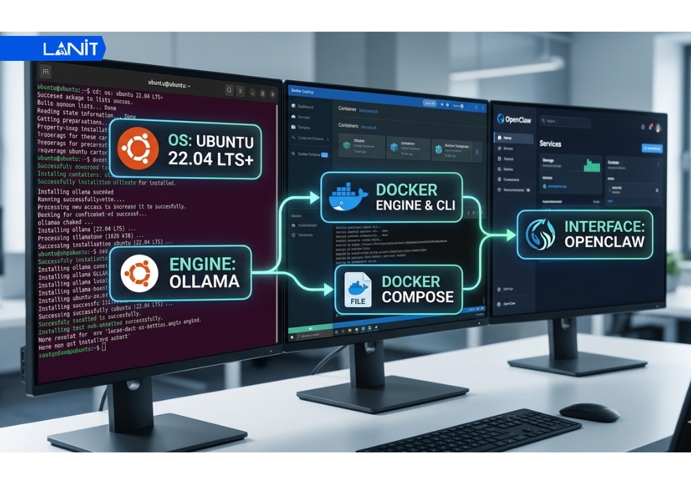 Phần mềm cho OpenClaw v&agrave; Ollama