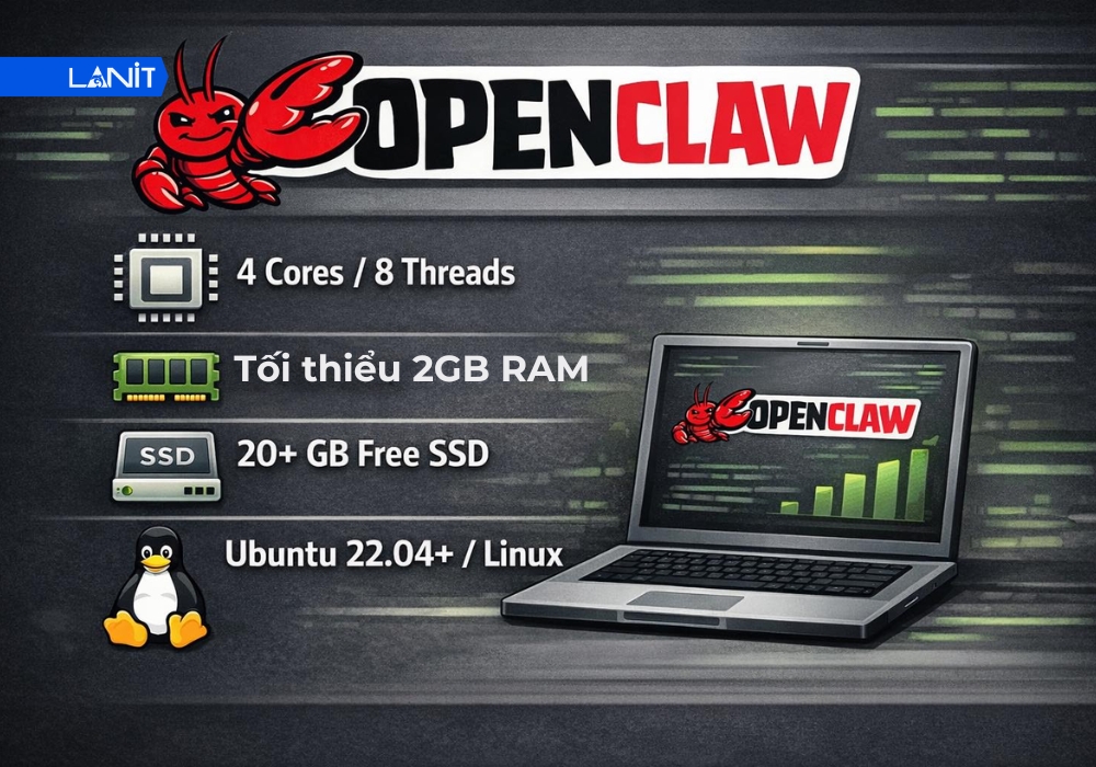 Chuẩn bị v&agrave; c&agrave;i đặt OpenClaw
