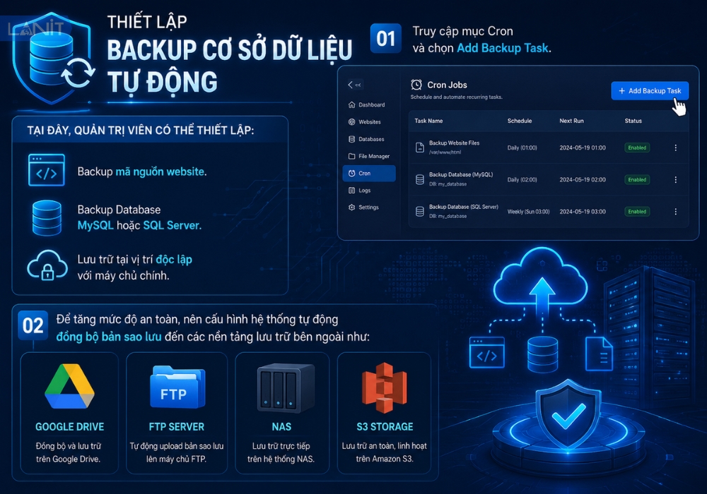 Backup Co So Du Lieu Tu Dong