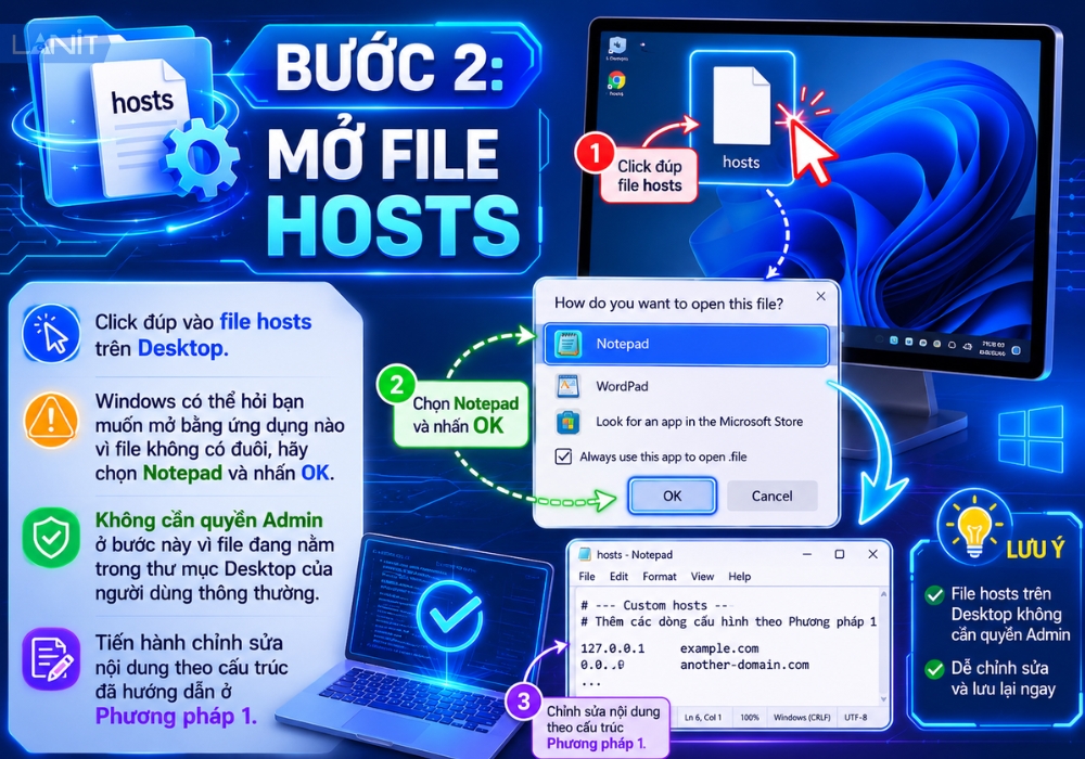 Buoc 2 Mo File Hosts