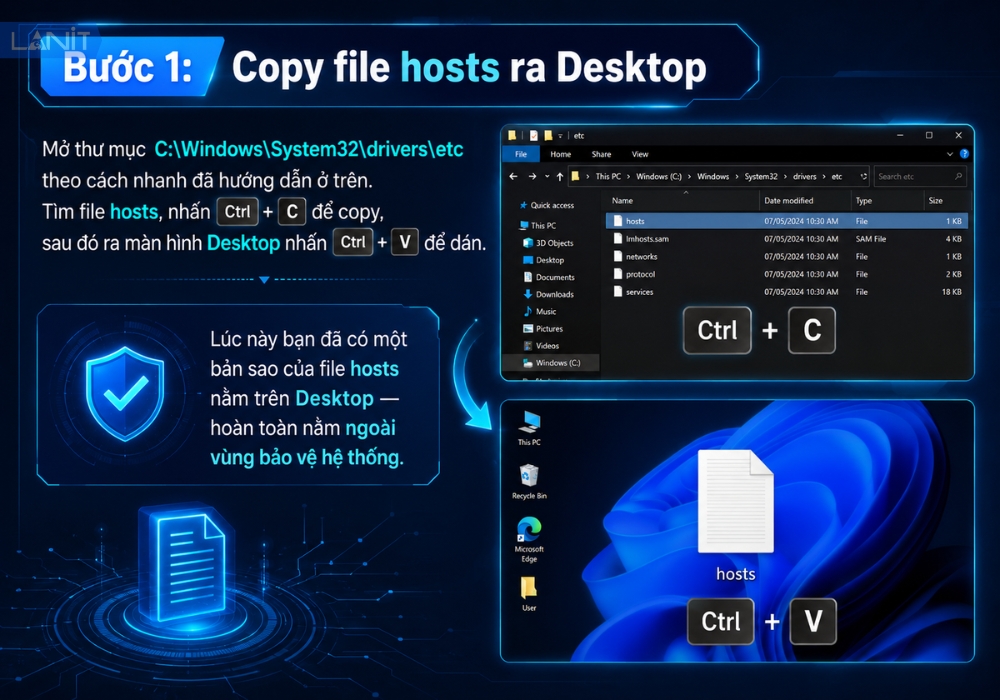 Copy File Hosts Ra Desktop