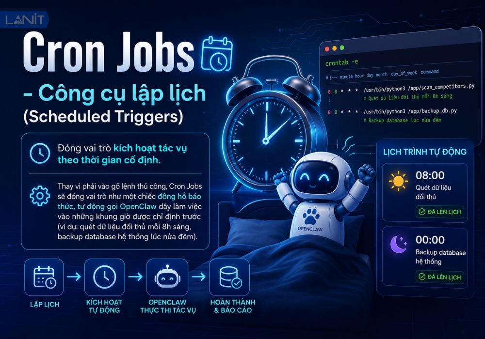 Cron Job - C&ocirc;ng cụ lập lịch (Scheduled Triggers)