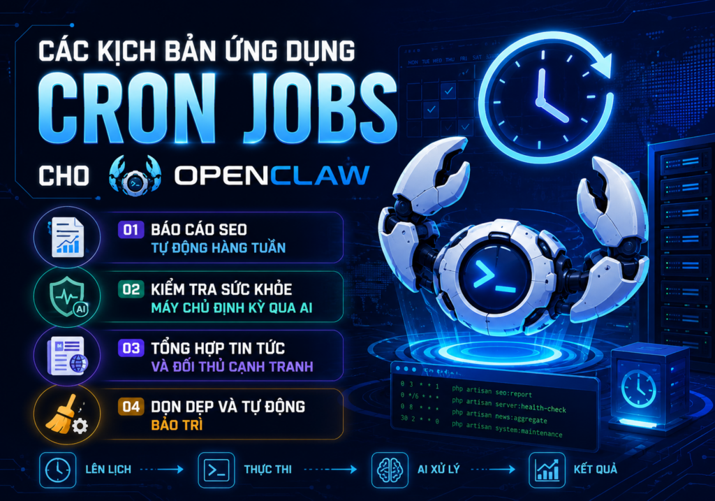 Lập lịch t&aacute;c vụ tự động với Cron Job tr&ecirc;n VPS