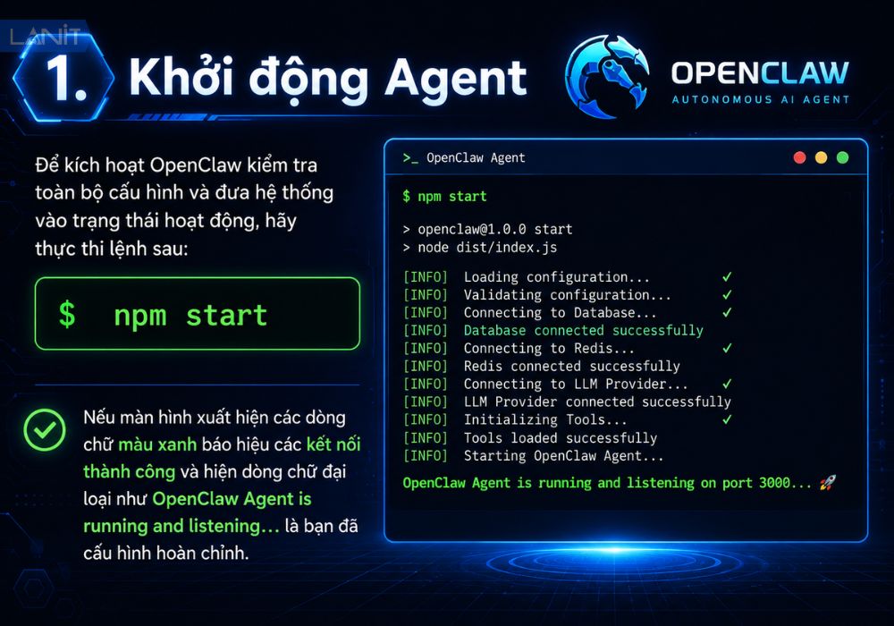 Khởi động Agent
