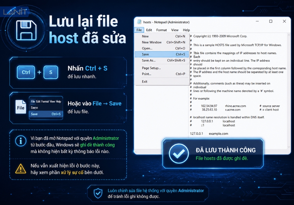 Luu Lai File Host Da Sua