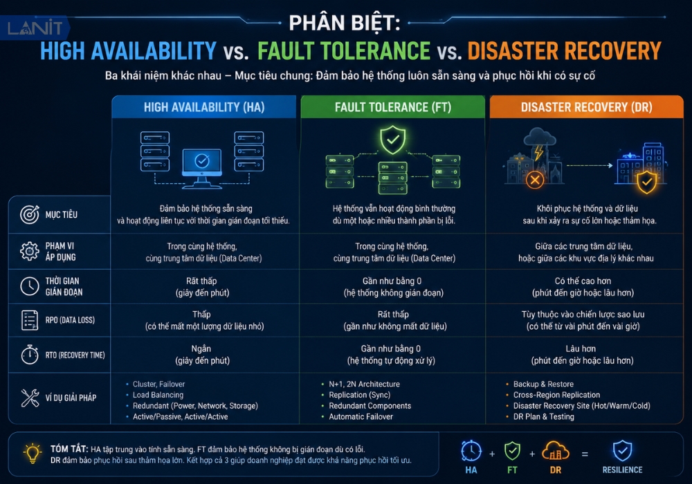 phan-biet-high-availability-vs-fault-tolerance-vs-disaster-recovery