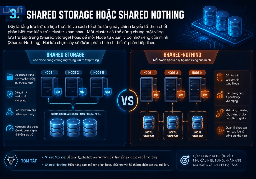 Shared Storage Hoac Shared Nothing